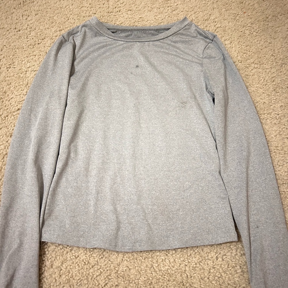 Classic Gray Long Sleeve Shirt